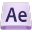 Adobe After Effects CS6 Icon 32x32 png